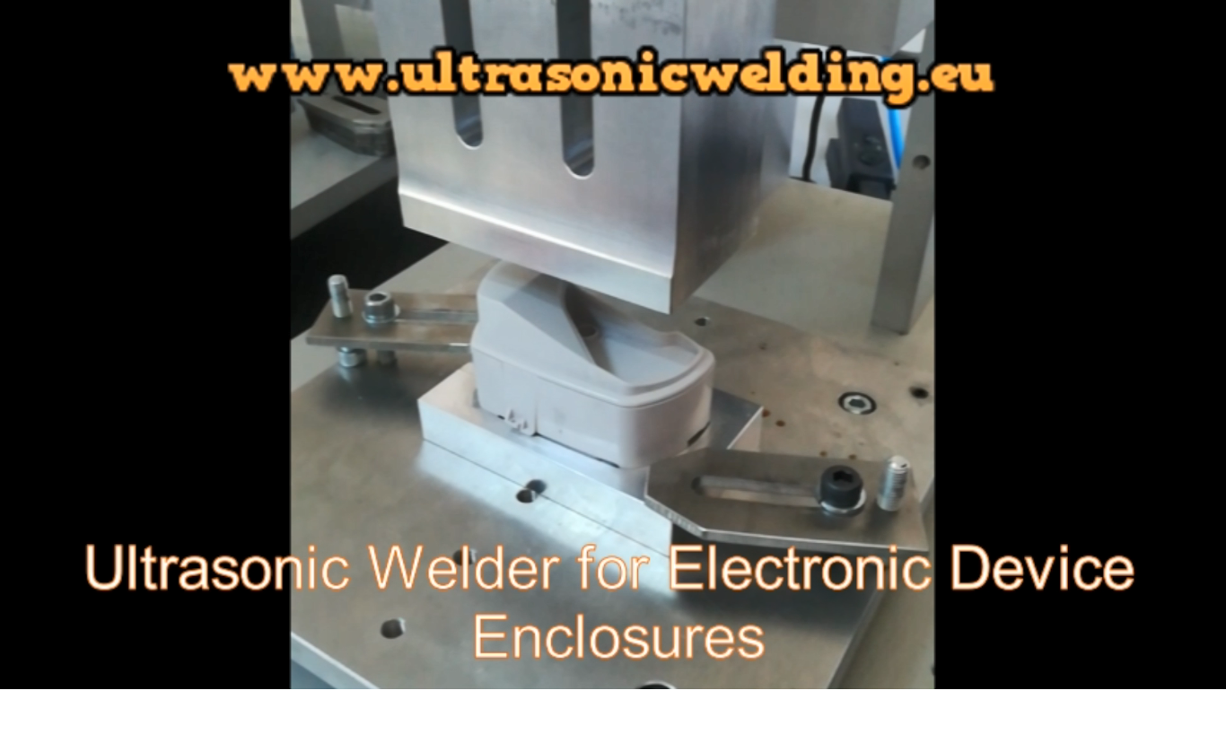 Ultrasonic Welder for Electronic Device Enclosures